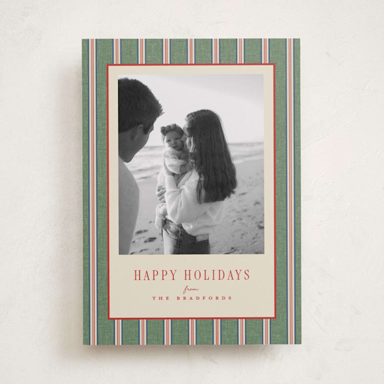 "Atwood" - Holiday Cards in Pine by Amy Kross - Front