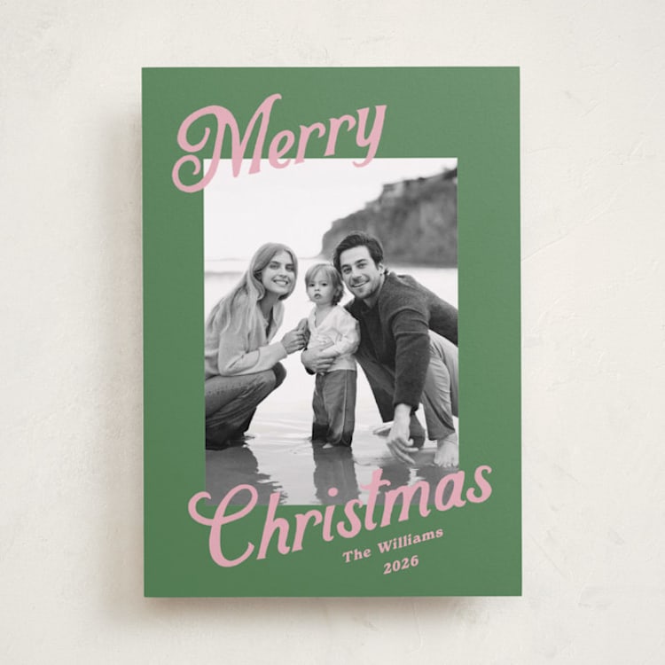 "Grandma's House" - Holiday Cards in Stocking by Robert and Stella - Front