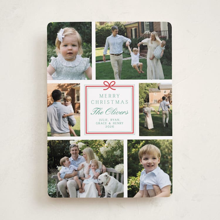"The Best Gifts" - Holiday Cards in Holly Jolly by Alston Foster - Front