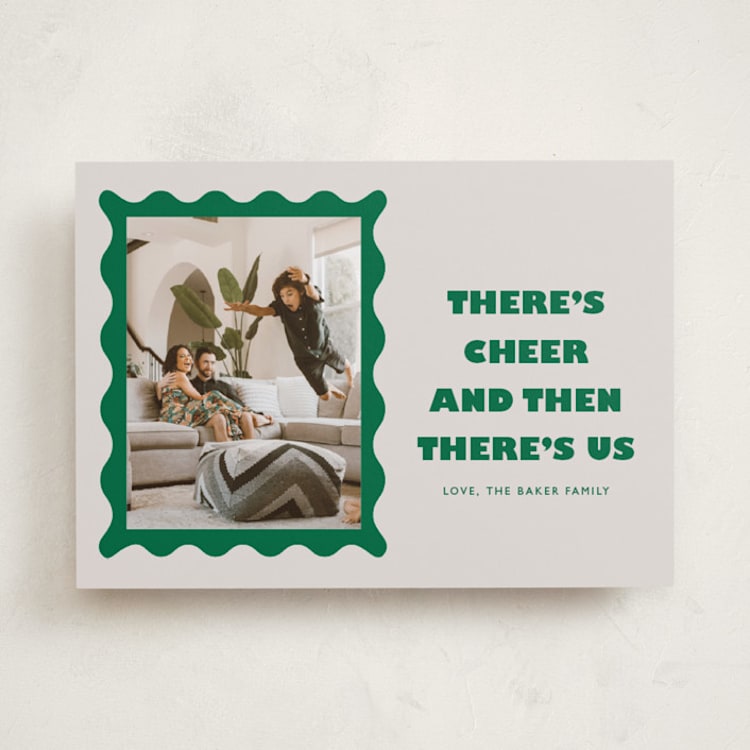 "And Then Us" - Holiday Cards in Pine by Anna Elder - Front