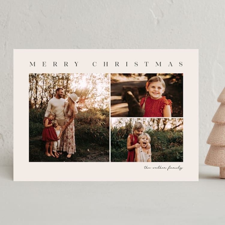 "holiday moments" - Holiday Cards in Coal by Kasia Labocki - Front