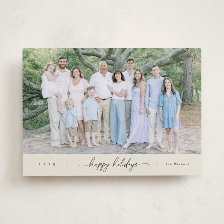 "together" - Holiday Cards in Cookie by Christy Hy Lee - Front