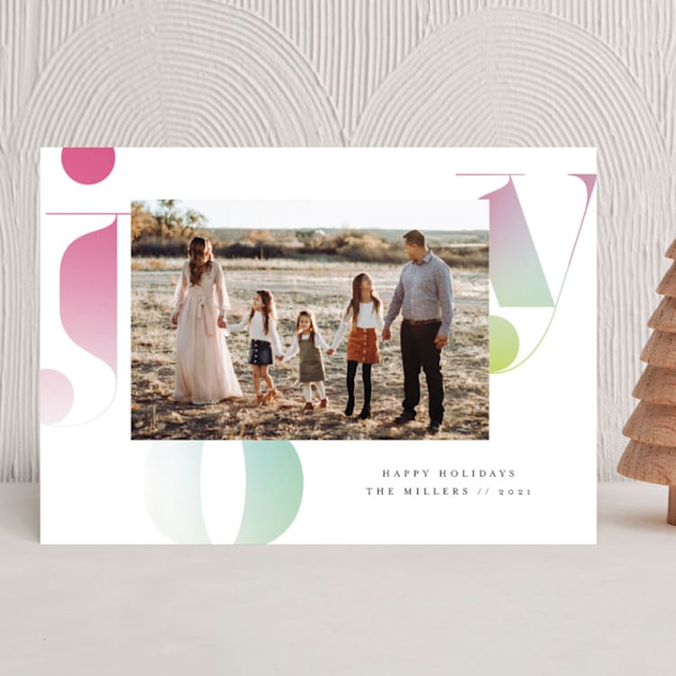 "engrained" - Holiday Cards in Neon Holiday by Anna Elder - Front