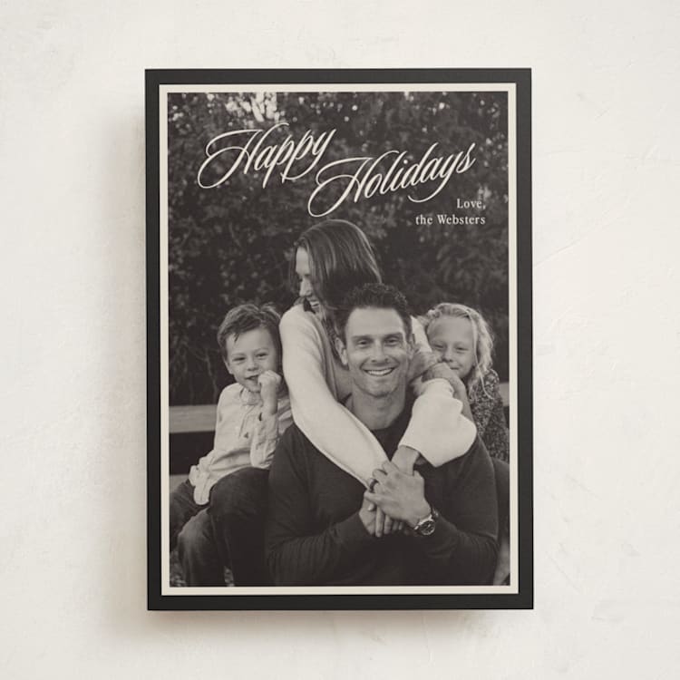 "Classic Portrait" - Holiday Cards in Inkwell by Ani Somi - Front