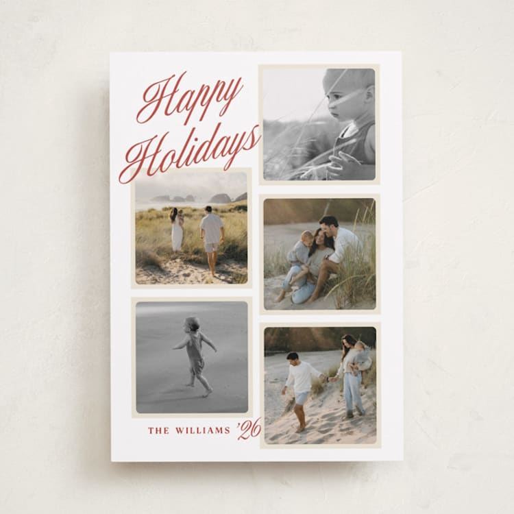 "Vienna" - Holiday Cards in Snow by Robert and Stella - Front