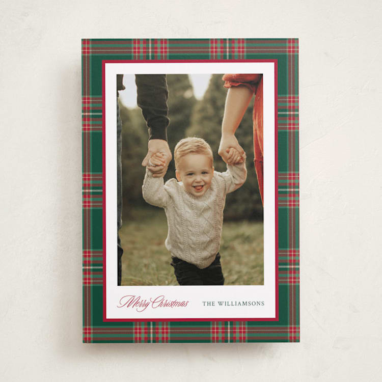 "Navy Baby" - Holiday Cards in Holly by Cindy Reynolds - Front
