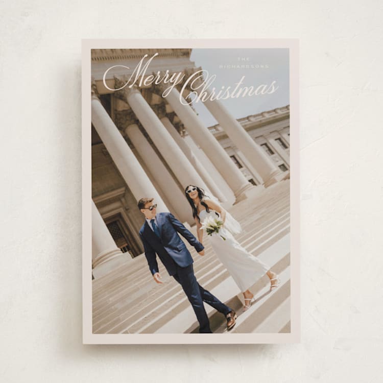 "Gorgeous" - Holiday Cards in Chiffon by Nicoletta Savod - Front