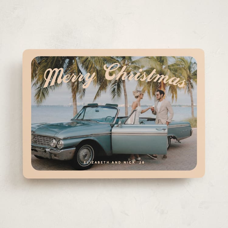 "Tour" - Holiday Cards in Eggnog by Snow and Ivy - Front