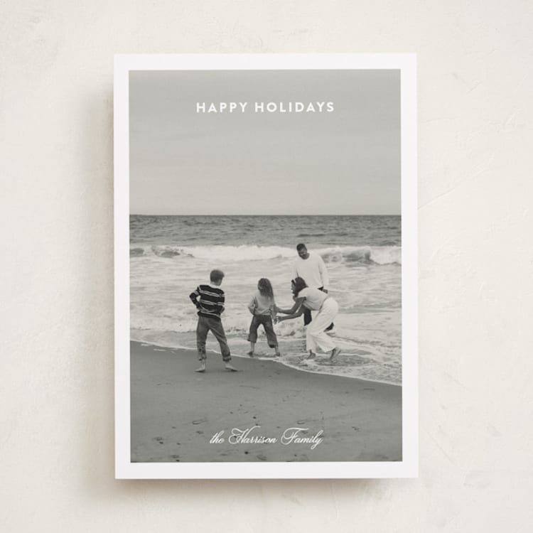 "Light Study" - Holiday Cards in Snow by Ashlee Townsend - Front