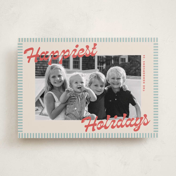 "striped delight" - Holiday Cards in Cabana by Carolyn Nicks - Front