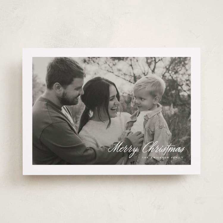 "Avalon" - Holiday Cards in Snowfall by Jessica Williams - Front