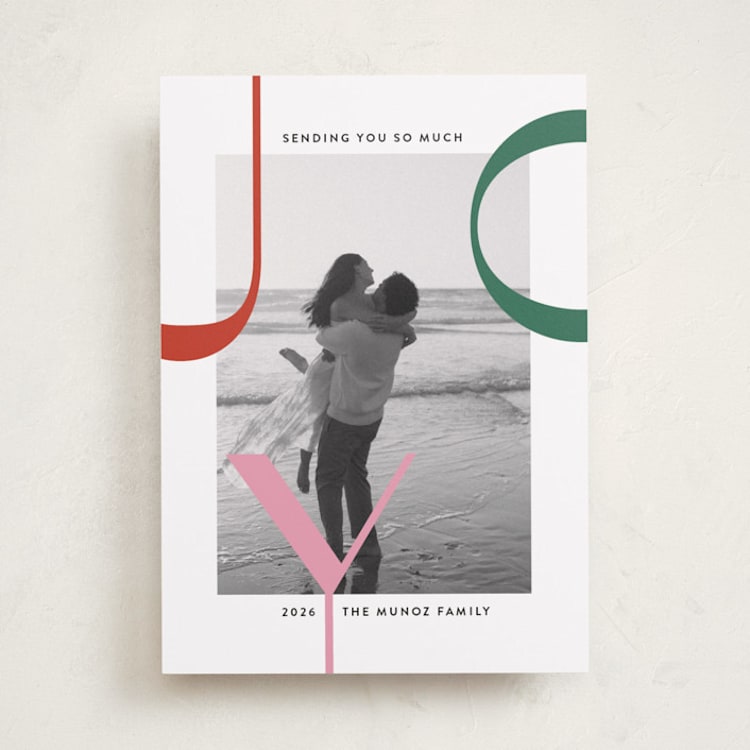 "Big joy" - Holiday Cards in Holly by Annie Holmquist - Front
