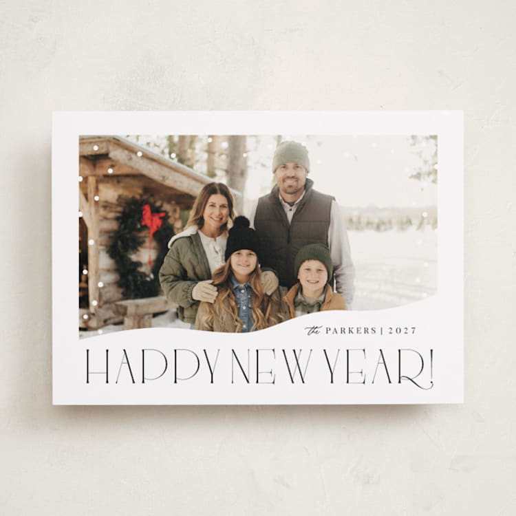 "Snow What Fun" - Holiday Cards in Ink by Olivia Raufman - Front