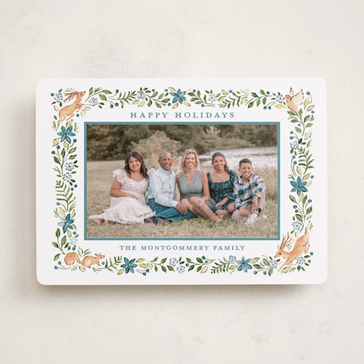 "Highlands" - Holiday Cards in Mountain Springs by Sarah Knight - Front