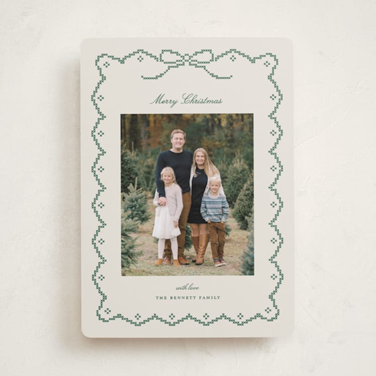 "Eloise" - Holiday Cards in Juniper by Kelly Watkins - Front