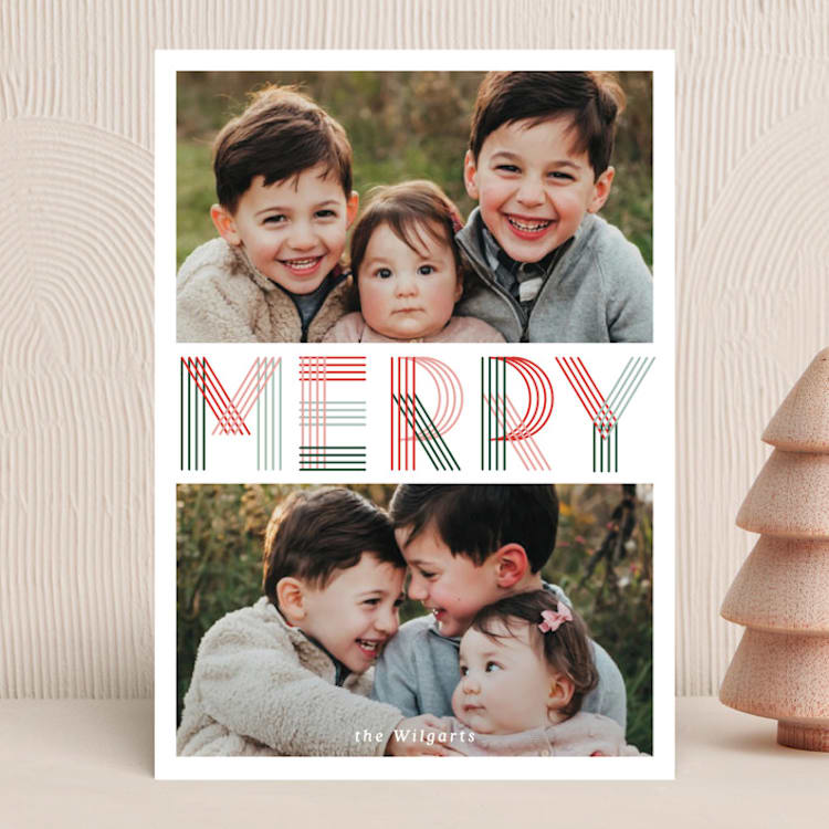 "Neon" - Holiday Cards in Jolly by Ellis - Front