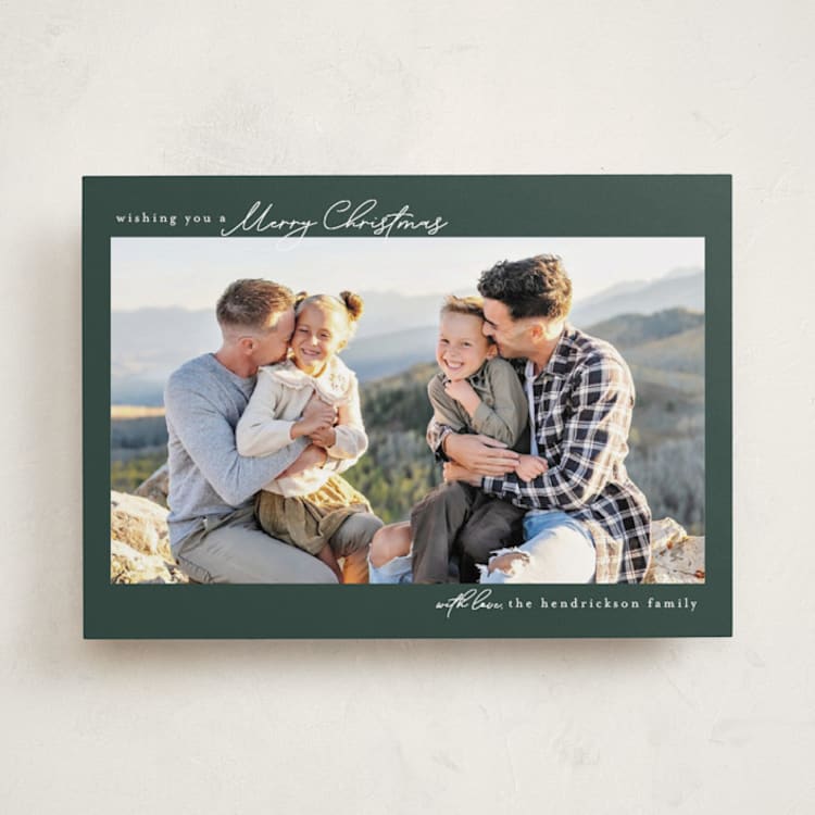 "Holiday Fun" - Holiday Cards in Forest by Chris Griffith - Front