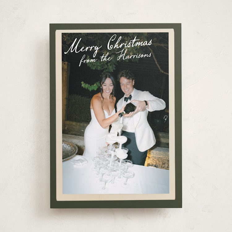 "Vintage photo card" - Holiday Cards in Forest by Maja Cunningham - Front