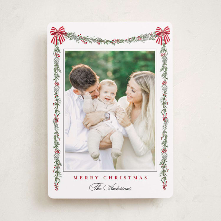 Holly & Bows by Susan Moyal