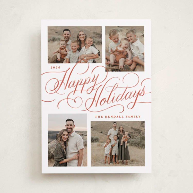 "Holiday Wash" - Holiday Cards in Snow by Kristen Smith - Front