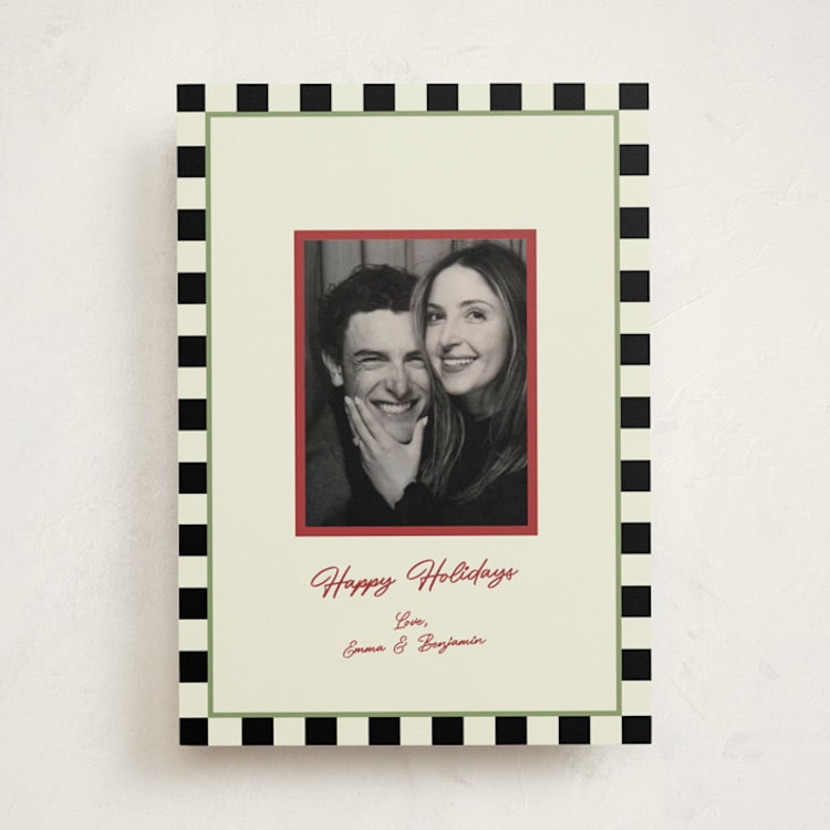 "The Edge" - Holiday Cards in Ink by Helena Vitto - Front