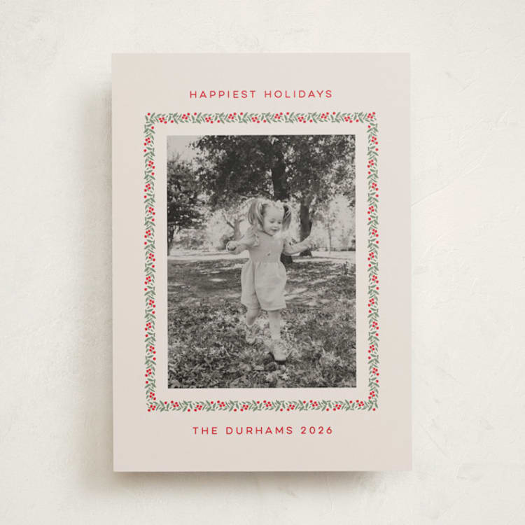 Merriest Berry Holiday Photo Cards