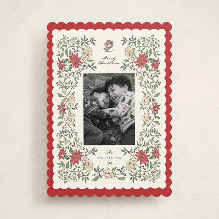 "holiday botanicals" - Holiday Cards in Holly by Grae - Front