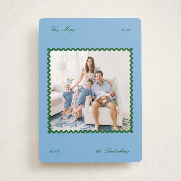 "solo" - Holiday Cards in Elf by Pati Cascino - Front