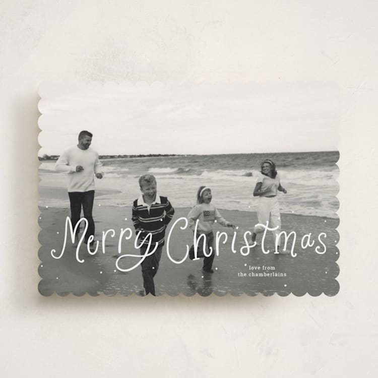 "Whimsy Christmas" - Holiday Cards in Snow by Abbigail Lim - Front