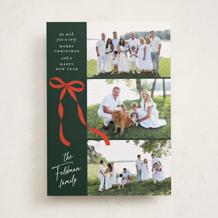 "Ascend" - Holiday Cards in Wreath by Paper Raven Co. - Front