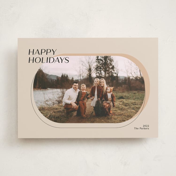 "Convergence" - Holiday Cards in Desert by Wendy Chung - Front
