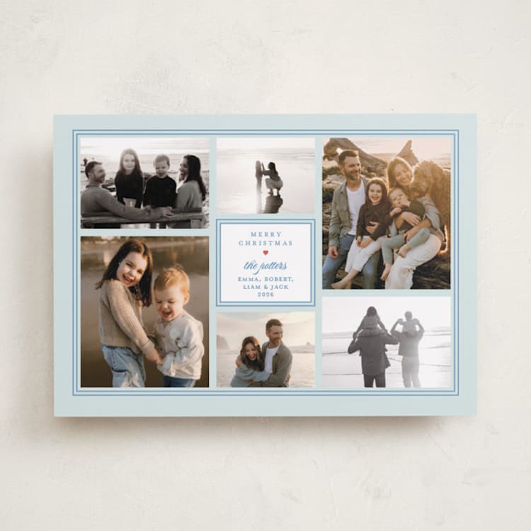"Greatest Joys" - Holiday Cards in Frost by Alston Foster - Front