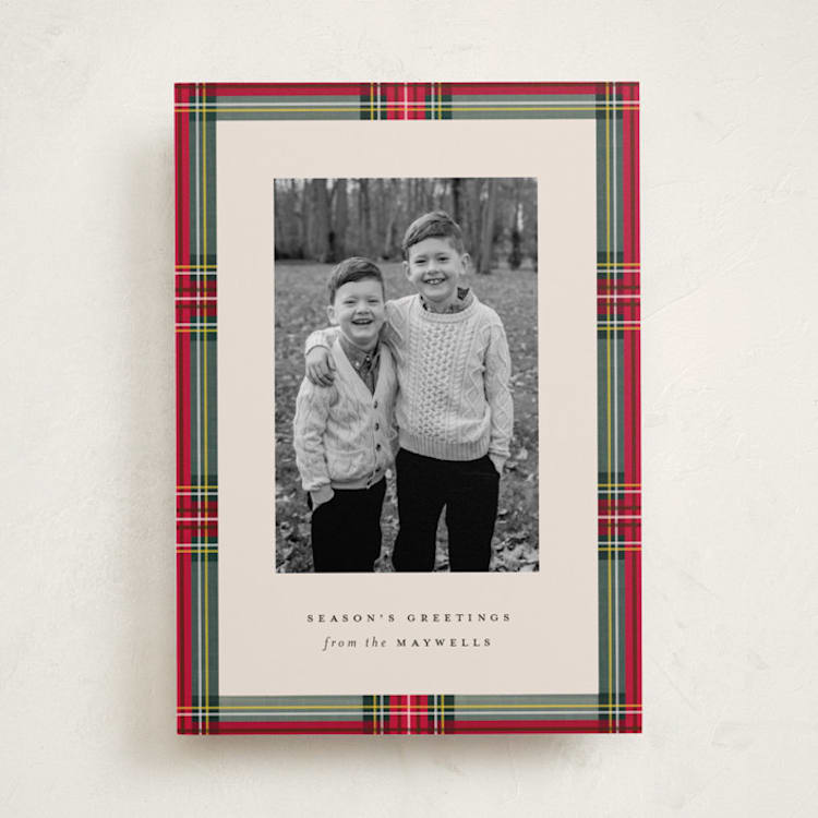 "Highland Holiday" - Holiday Cards in Classic by Olivia Kanaley Inman - Front