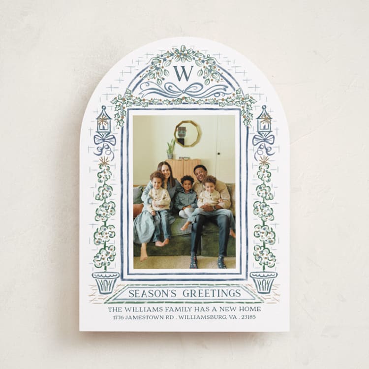 "Colonial Christmas" - Holiday Cards in Lake by Paper Sun Studio - Front