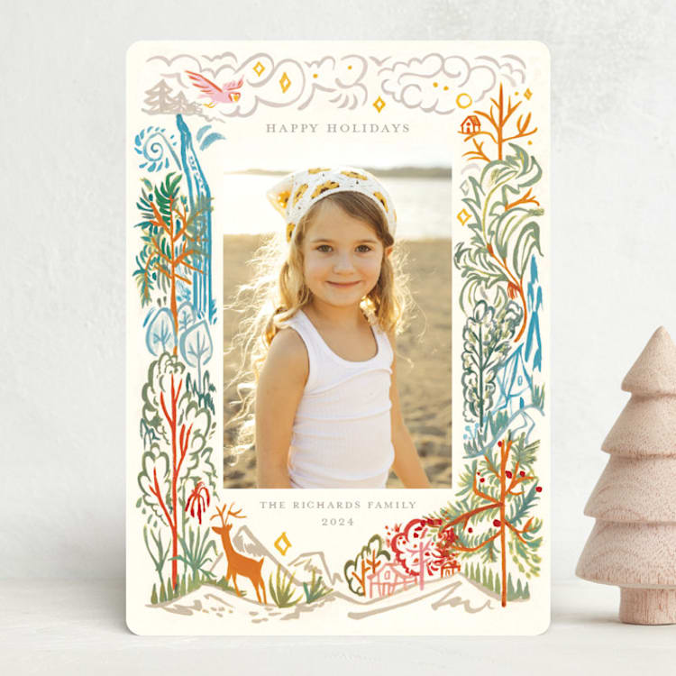 "Lush Forest" - Holiday Cards in Coast by Morgan Ramberg - Front