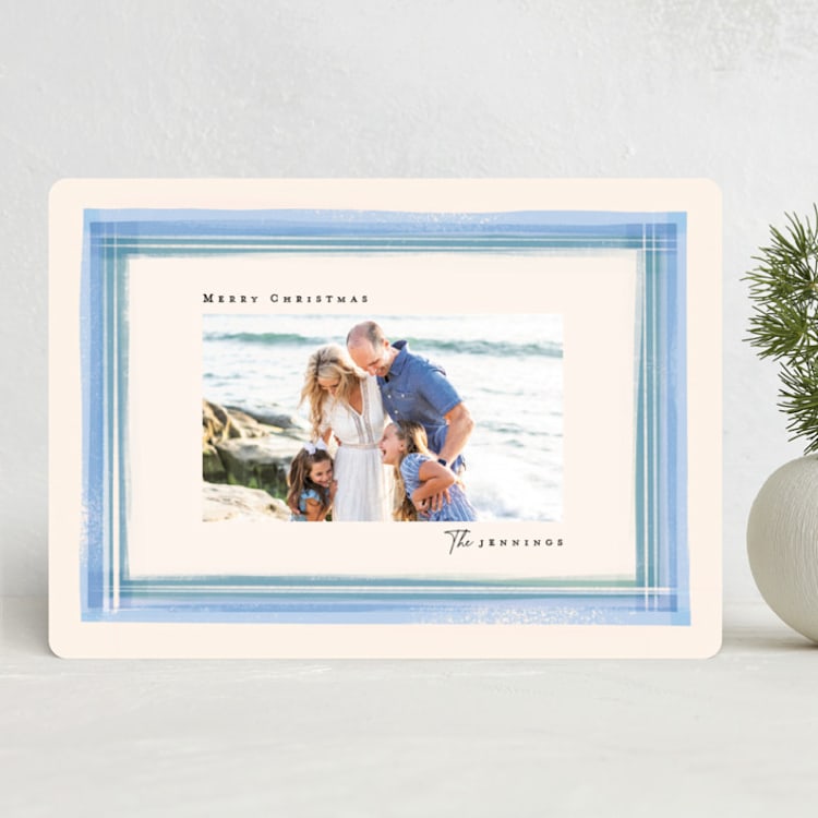 "Campbell" - Holiday Cards in Glacier by Julie Murray - Front