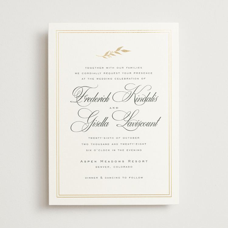 "tompouce" - Wedding Invitations in Diamond by chocomocacino - Front