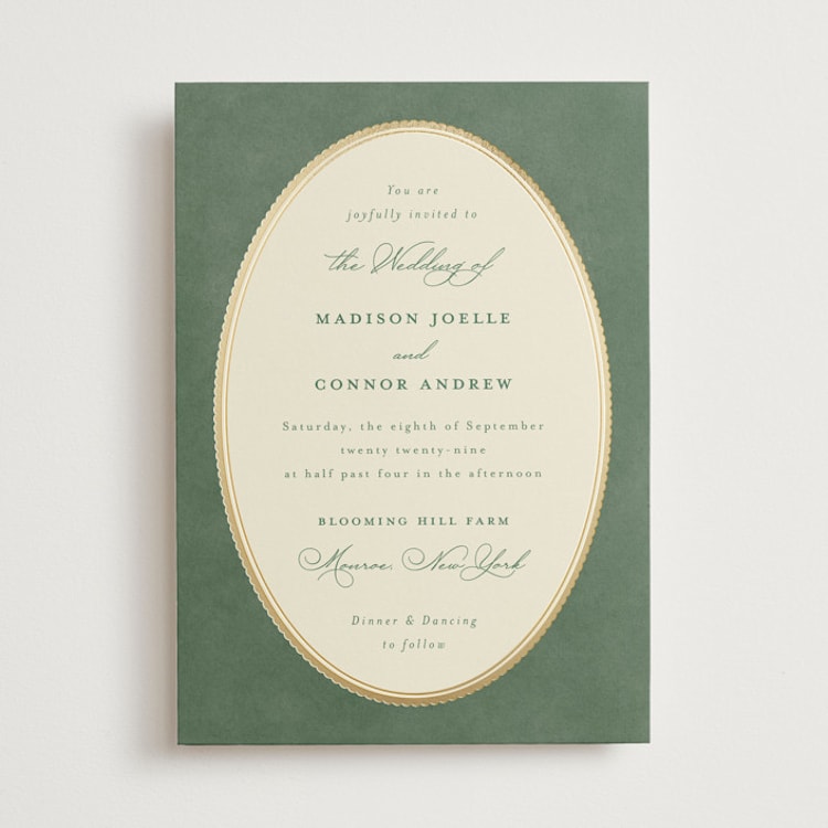 Vintage Oval by Emily Betts