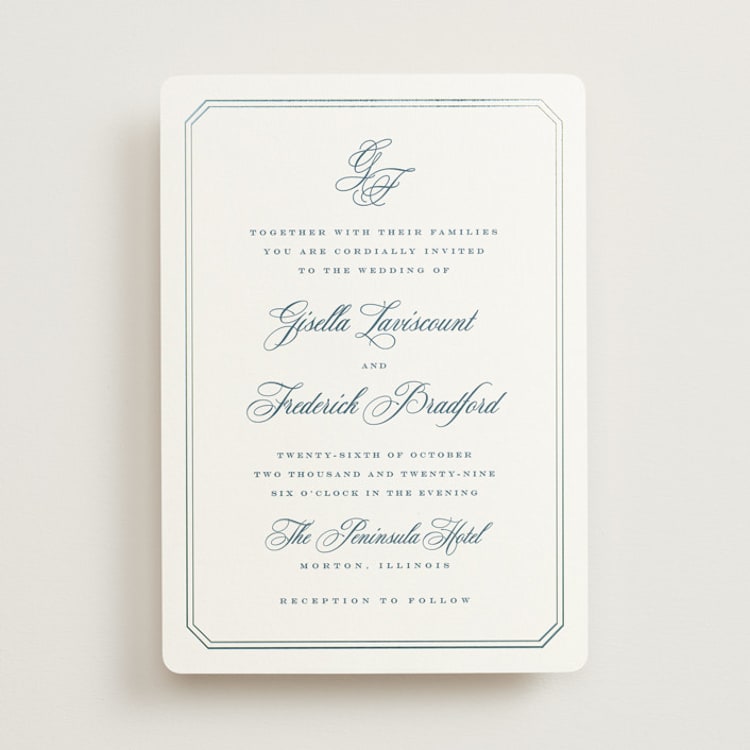 "othellolagkage" - Wedding Invitations in Pearl by chocomocacino - Front