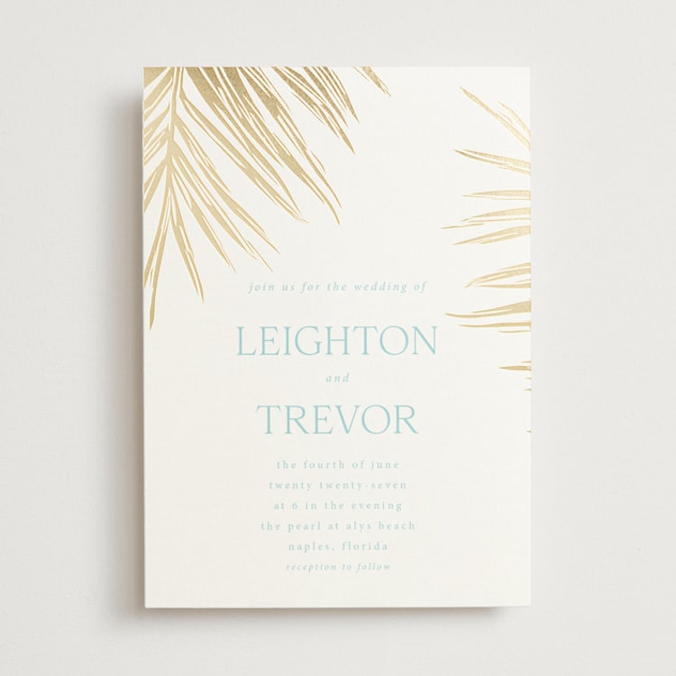 Gilded Palm by Melinda Denison