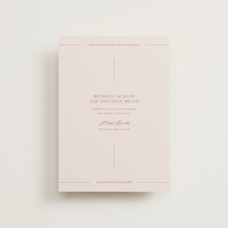 "together" - Wedding Invitations in Romance by Kristin Oliversen - Front