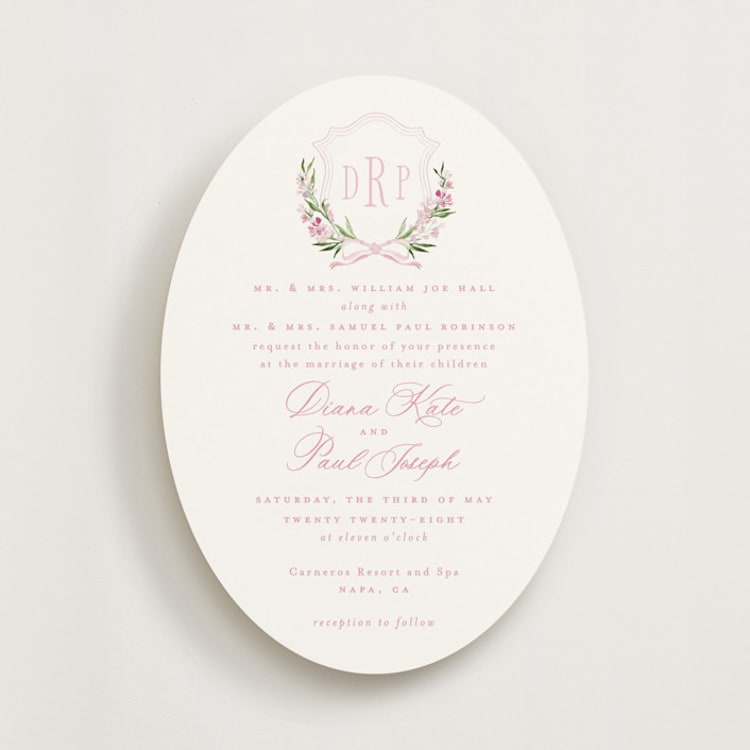 "Lavender" - Wedding Invitations in Jasper by Claudia Orengo - Front