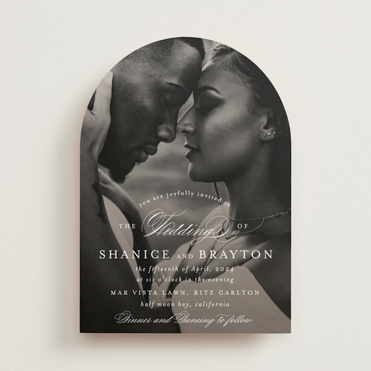 "Soft Overlay" - Wedding Invitations in Cloud by Mansi Verma - Front