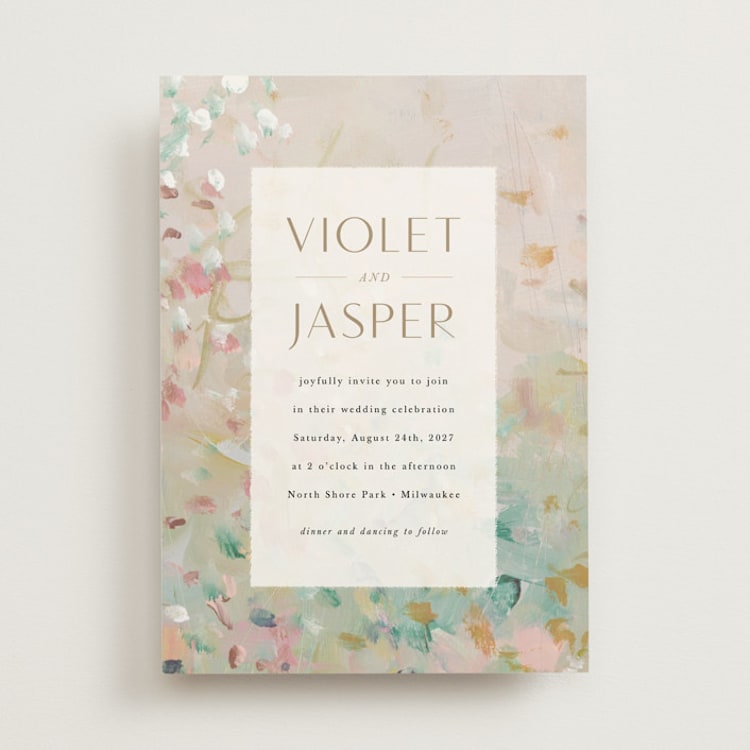 "english garden" - Wedding Invitations in Daffodil by Lindsay Megahed - Front
