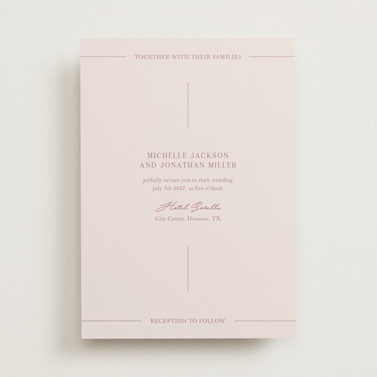 "Together" - Wedding Invitations in Romance by Kristin Oliversen - Front