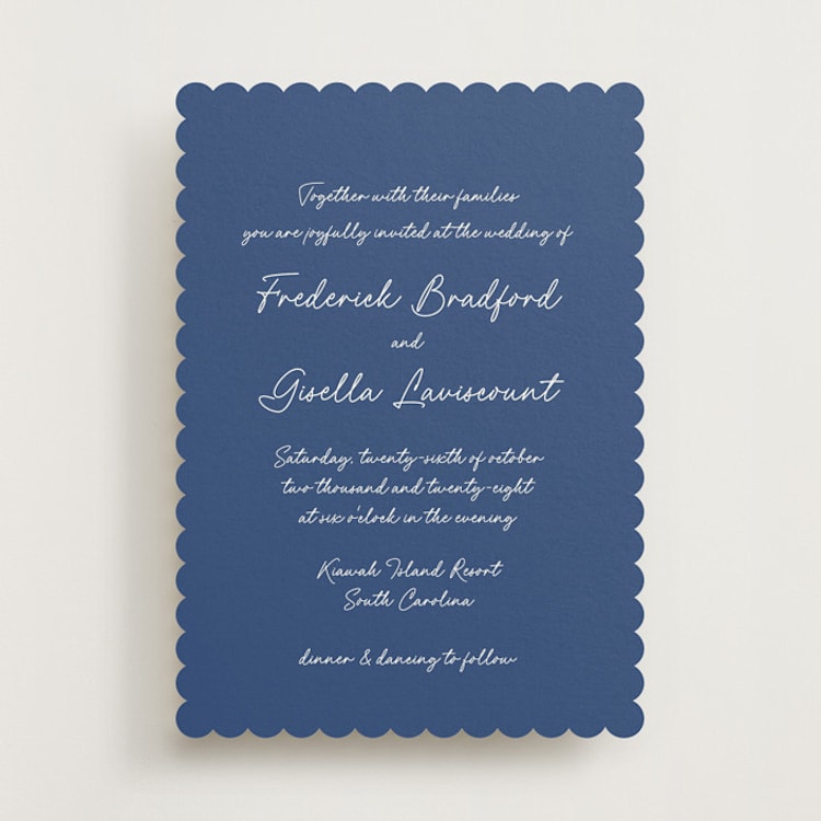 "strazzate" - Wedding Invitations in Santorini by chocomocacino - Front