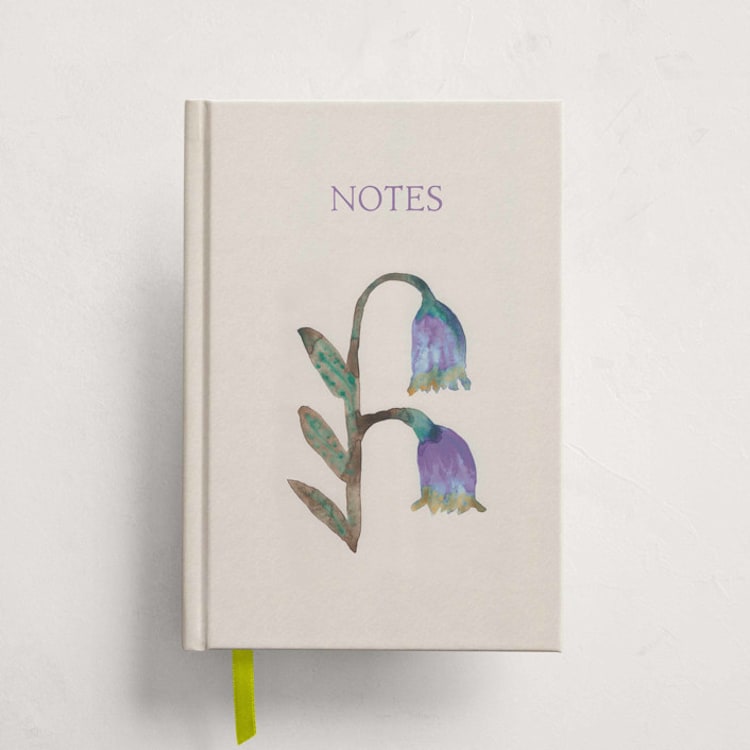 "The Morning Garden" - Notebooks in Lavender by Alisa Galitsyna - Front Cover