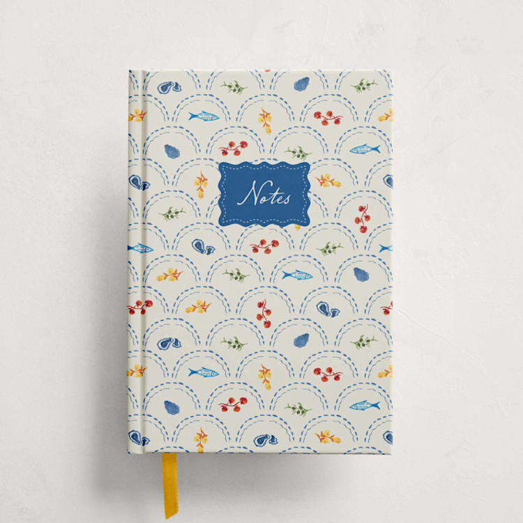 "Positano" - Notebooks in Multi by Tamara Hilje - Front Cover