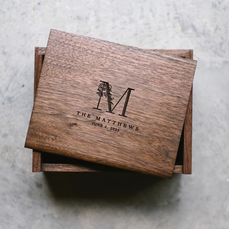 Wedding Gift for Couples | Walnut Medium by Wayfaren