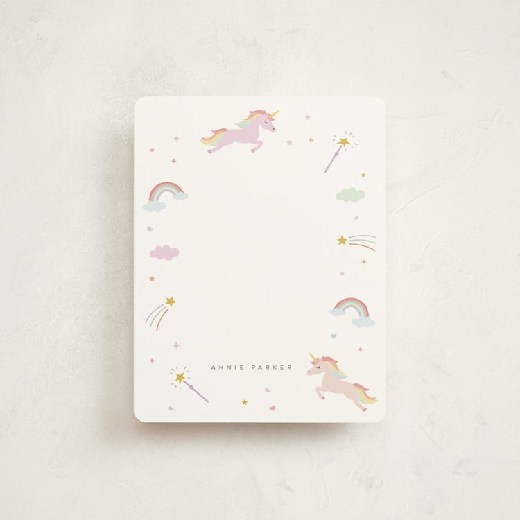 "Magical Day" - Children’s Stationery in Cloud by Anupama - Front
